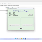 Epson Adjustment Program L3267