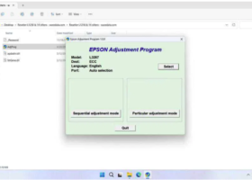 Epson Adjustment Program L3267